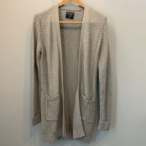 Abercrombie & Fitch Woven Cardigan